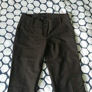 Brown dress pants